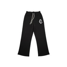 CD Emblem Knit Joggers - Black
