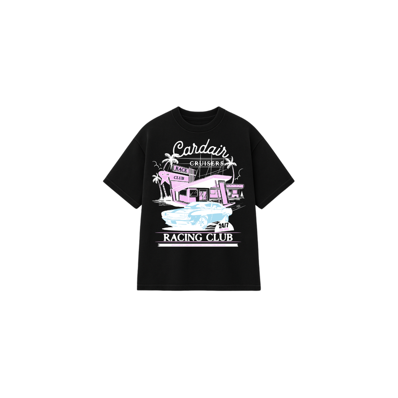 Racing Club T Shirt - Black