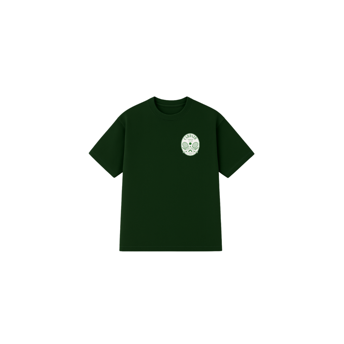 Tennis Club T Shirt - Racing Green