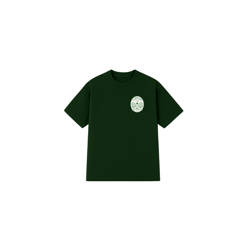 Tennis Club T Shirt - Racing Green