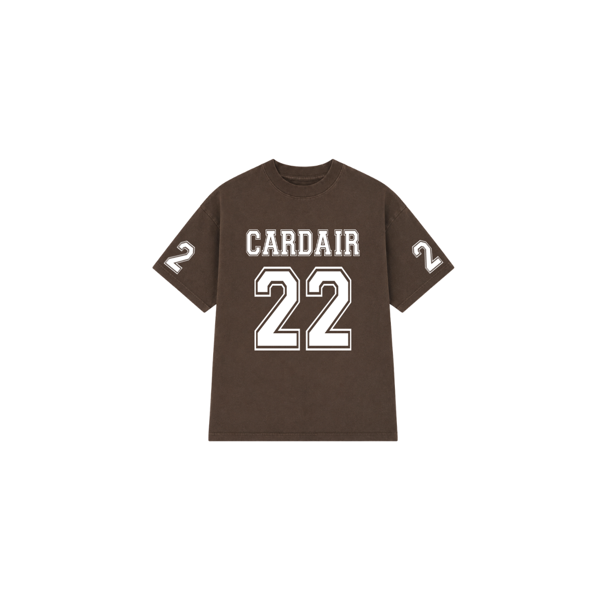 Varsity T Shirt - Brown