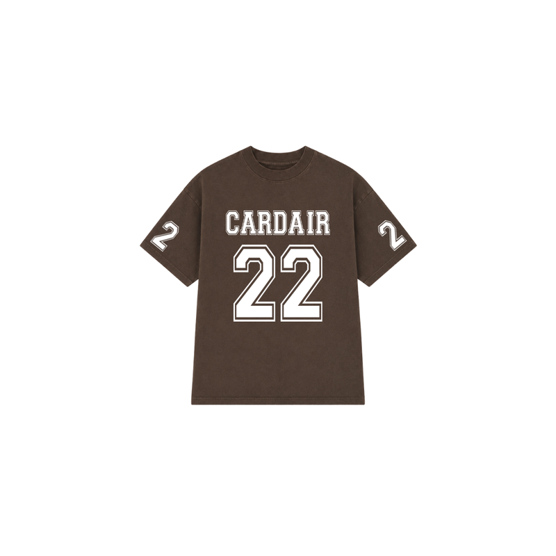 Varsity T Shirt - Brown