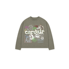 Y2K Long Sleeve T Shirt - Olive