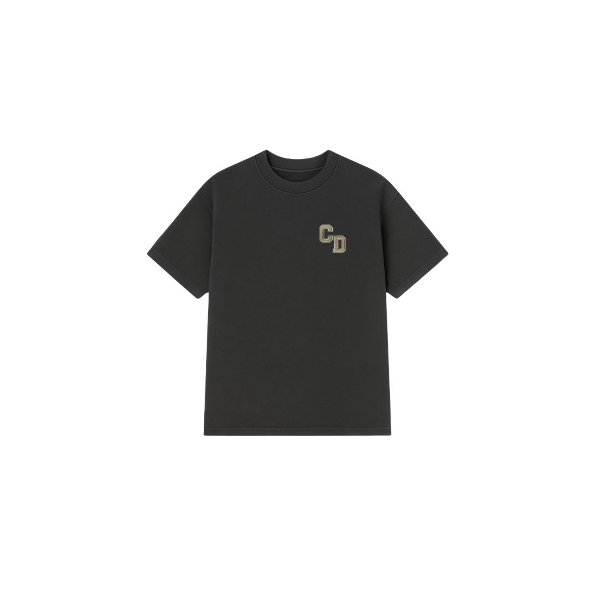 CD Logo T Shirt - Charcoal