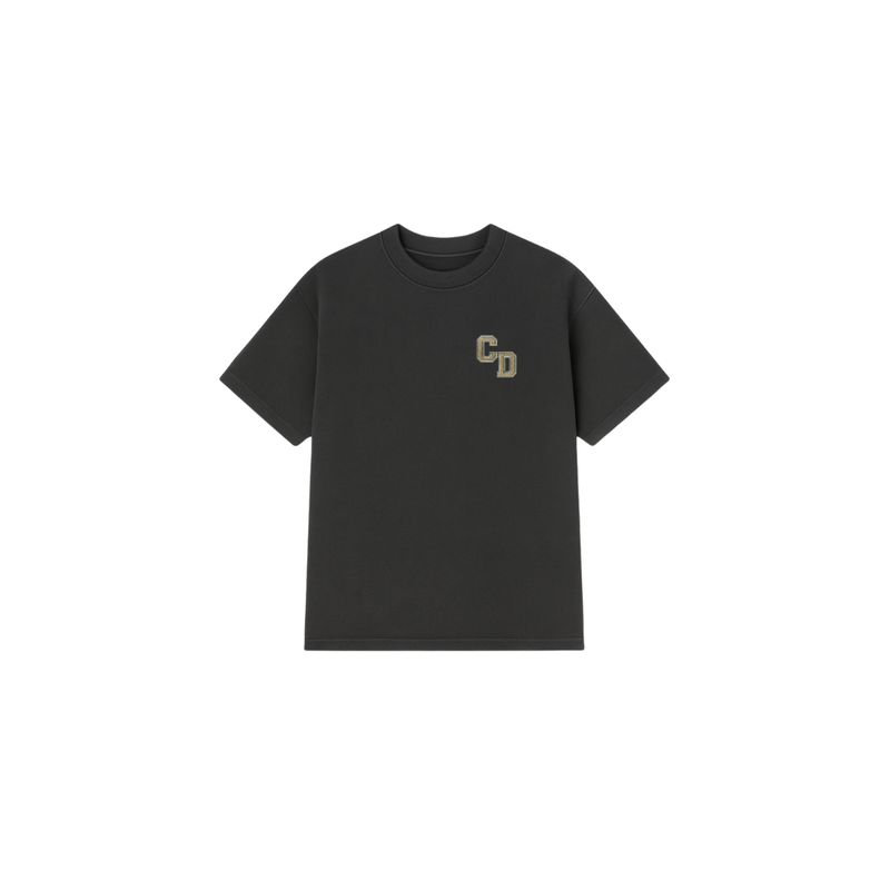 CD Logo T Shirt - Charcoal