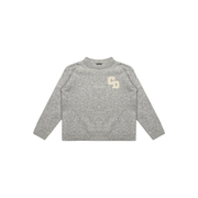 CD Logo Knit Sweater - Grey