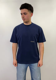 Signature T Shirt - Navy