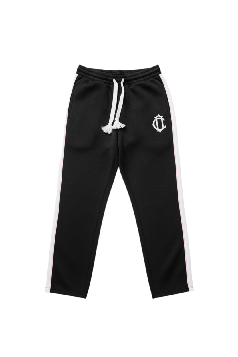 Club Emblem Track Pants - Black