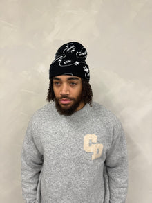 Star Logo Beanie - Black