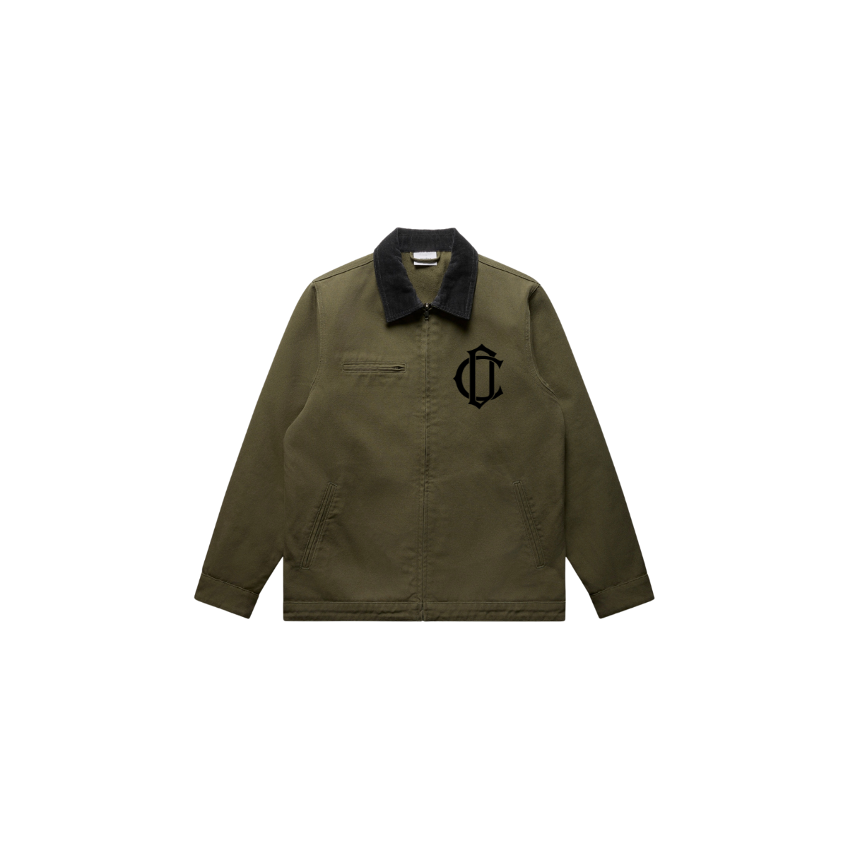 CD Emblem Farmers Jacket - Khaki