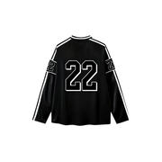 Long Sleeve Club Mesh Jersey - Black