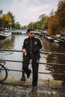 Club Emblem Track Pants - Black