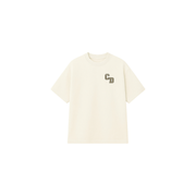 CD Logo T shirt - Ecru