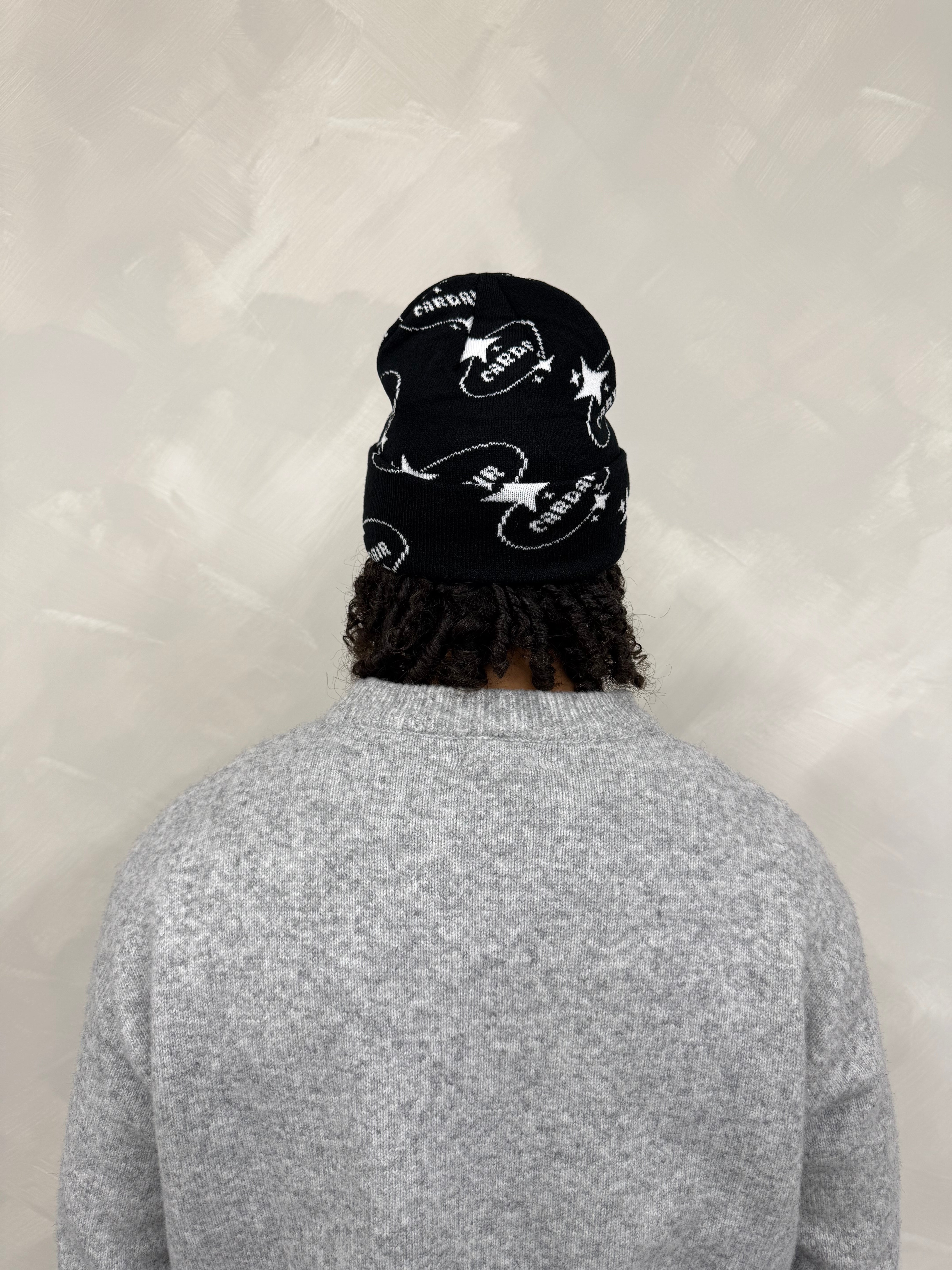 Star Logo Beanie - Black