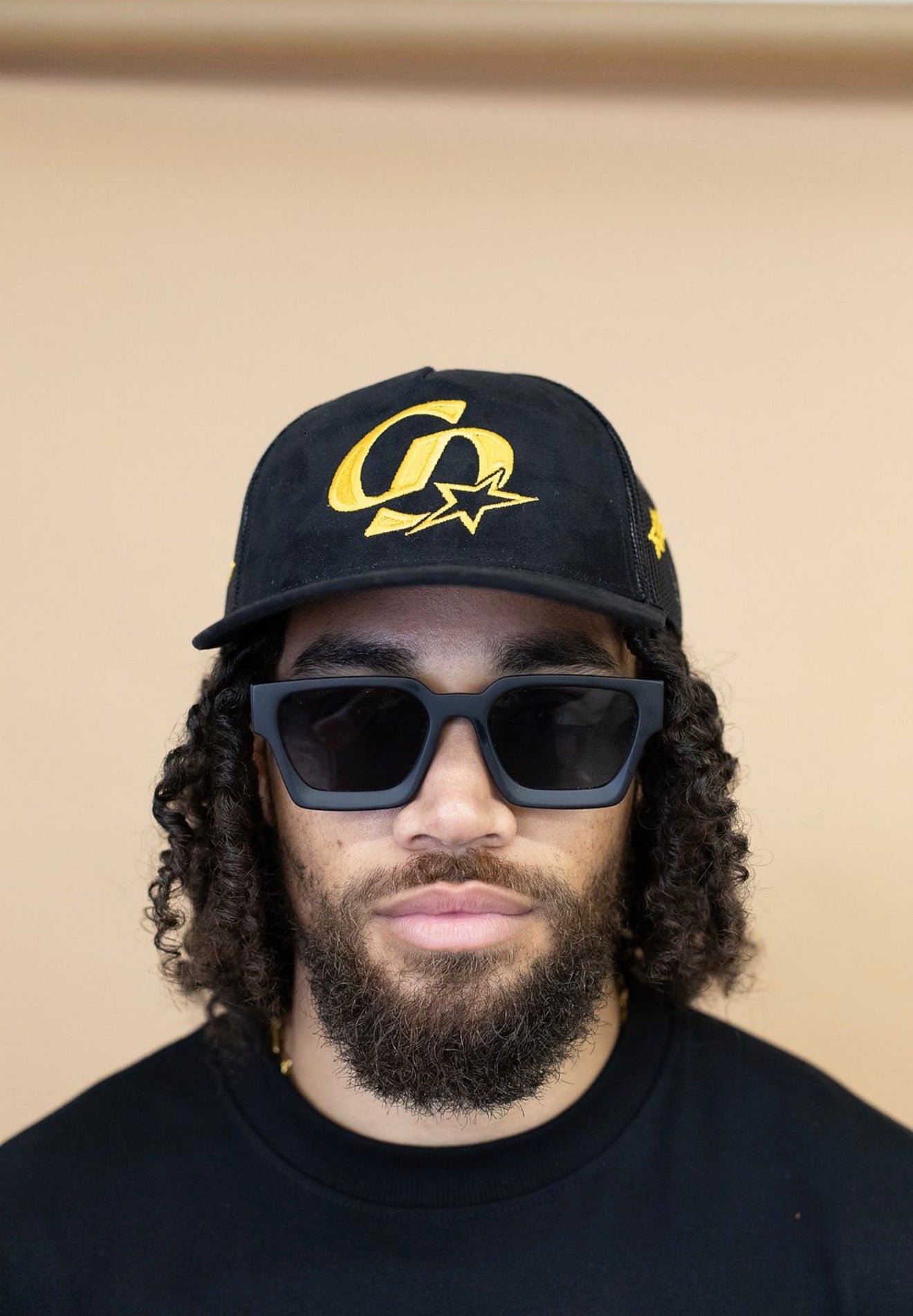 CD Star Suede Trucker - Black/Yellow
