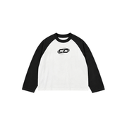 Studio Long Sleeve T Shirt - White/Black
