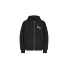 CD Logo Zip Hoodie - Black