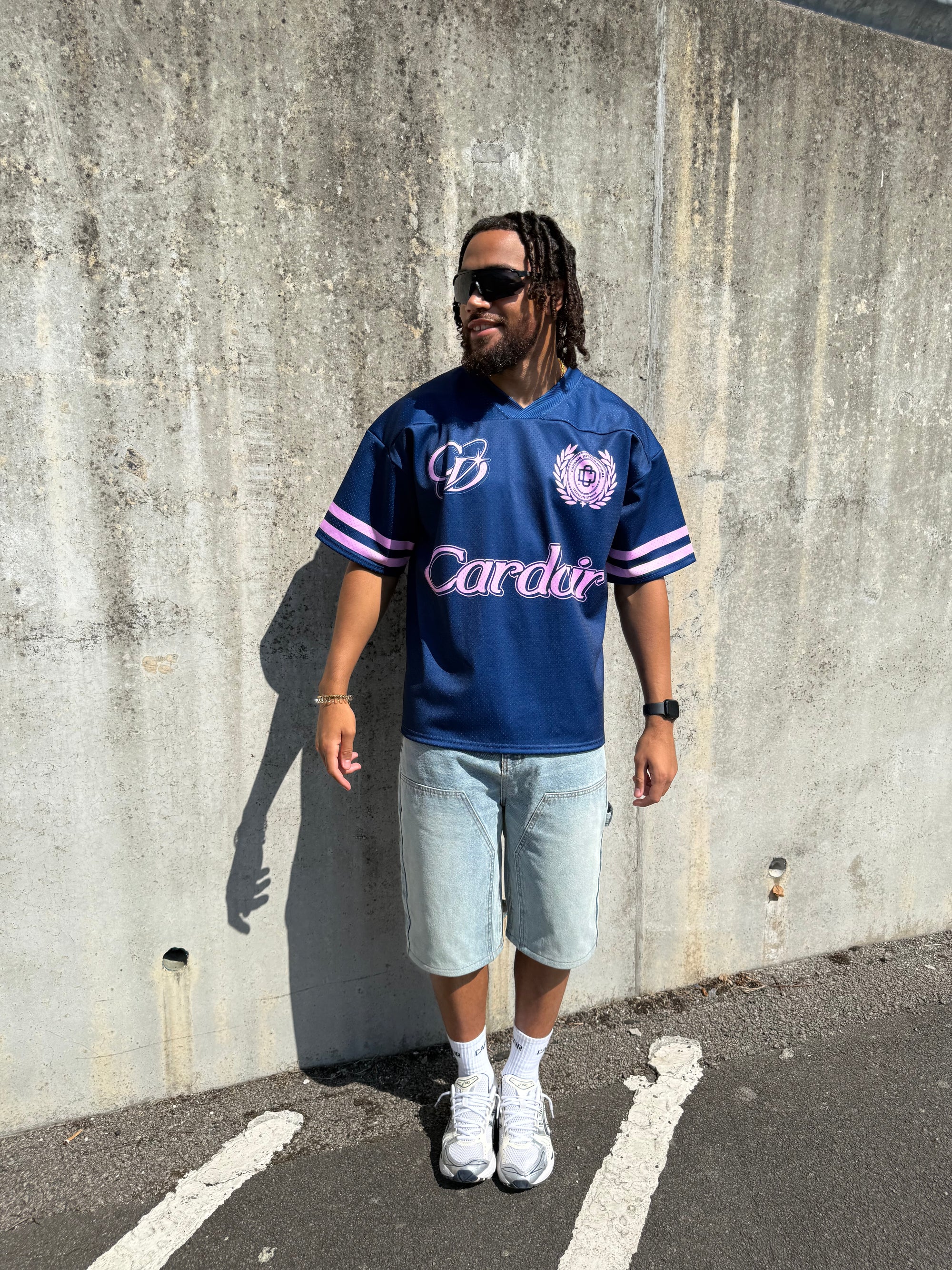 Club Mesh Jersey - Navy Blue