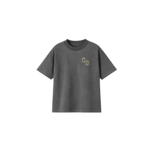 CD logo T shirt - Washed Charcoal