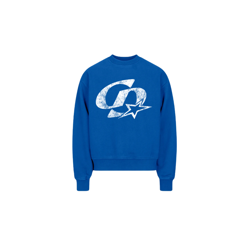 CD Star Sweatshirt - Cobalt Blue