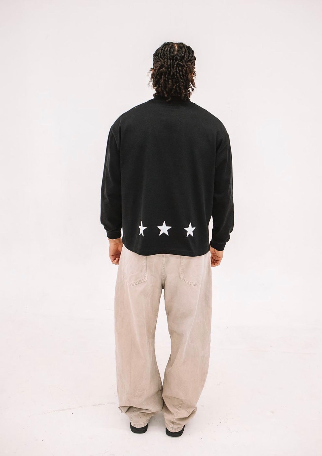 CD Star Long Sleeve T Shirt - Black