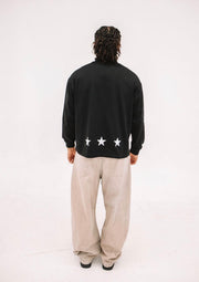 CD Star Long Sleeve T Shirt - Black