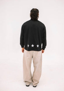 CD Star Long Sleeve T Shirt - Black