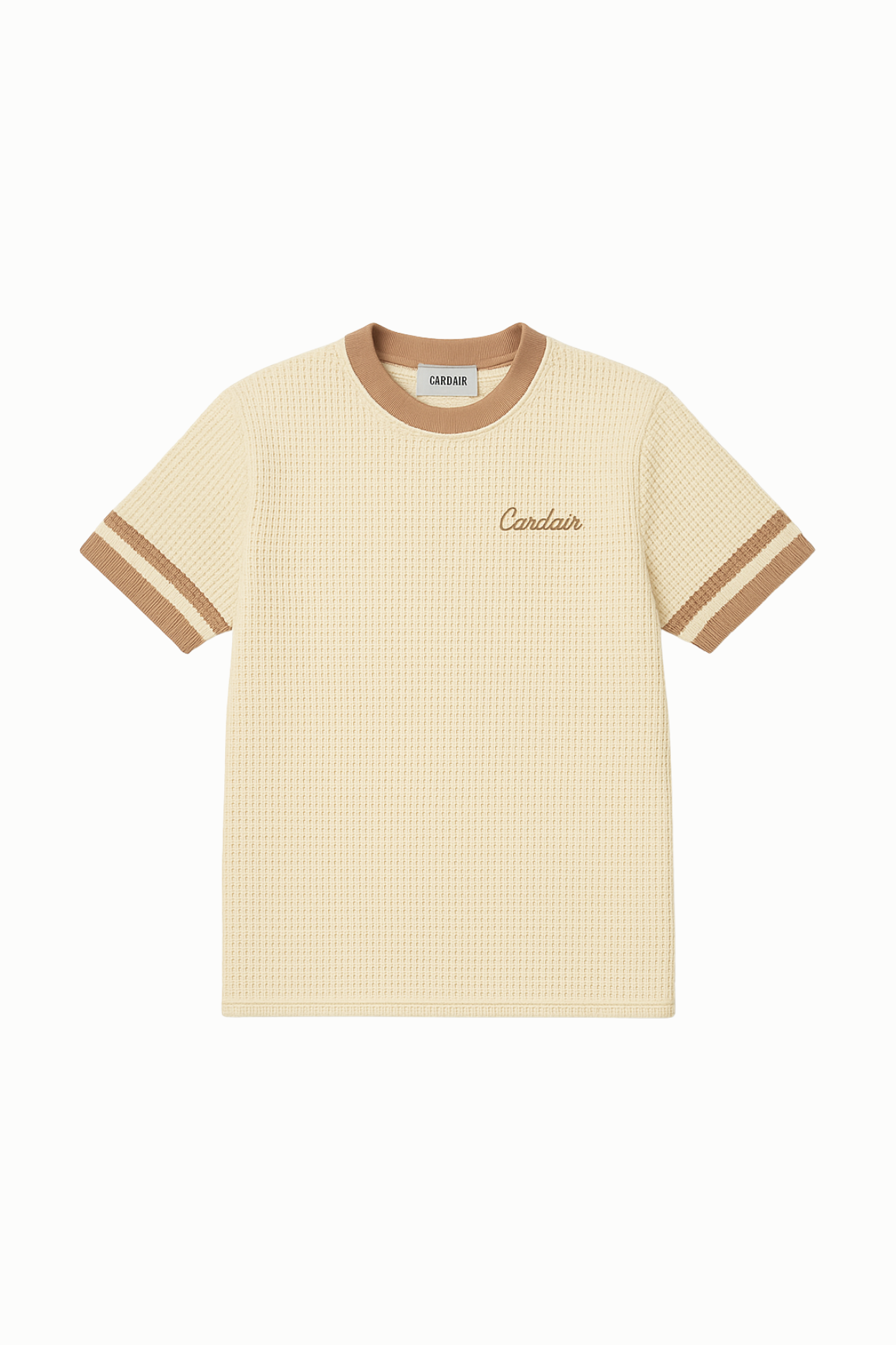 Resort Knit T Shirt - Ecru