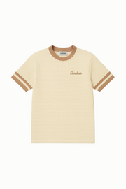 Resort Knit T Shirt - Ecru