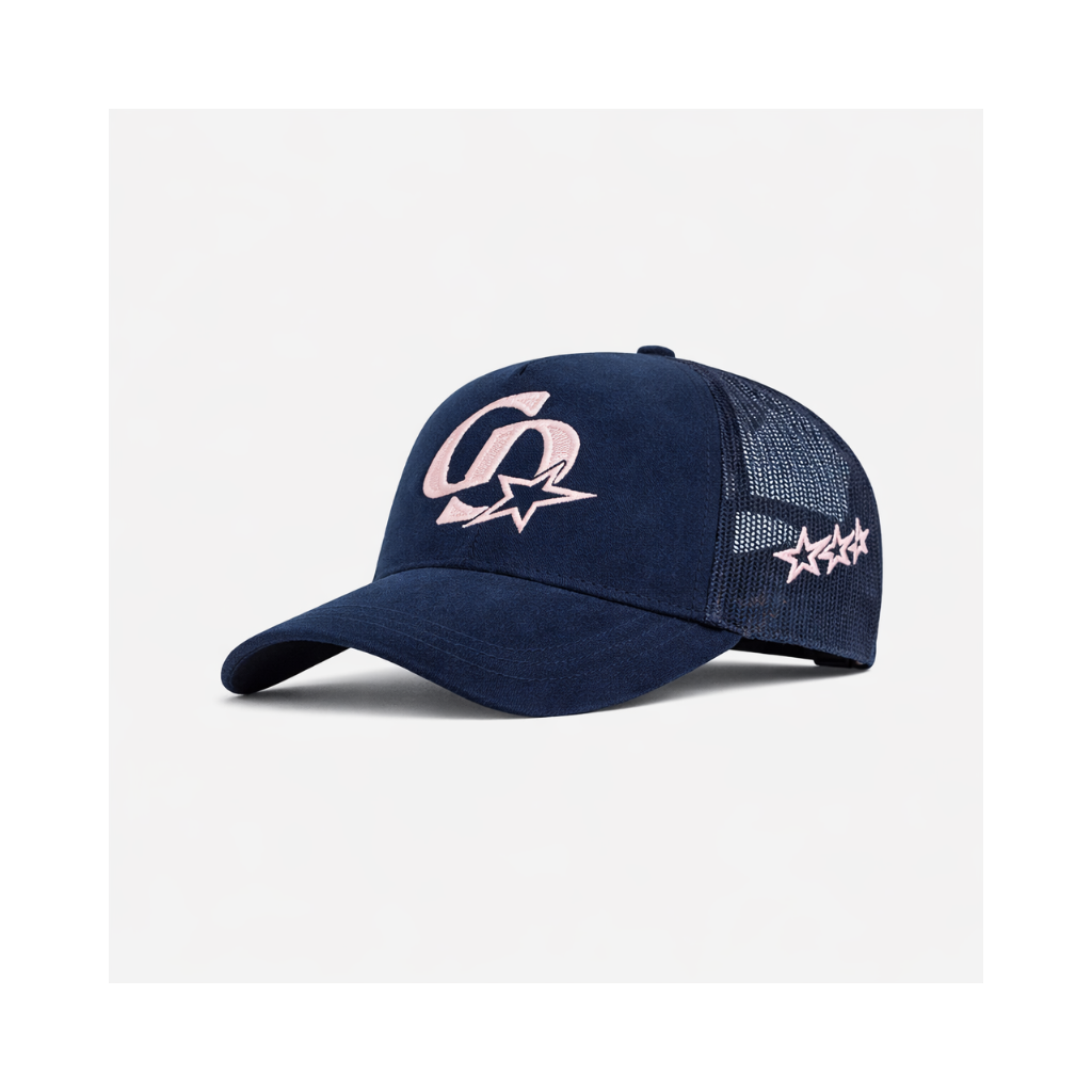 CD Star Suede Trucker - Navy/Pink