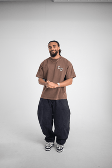 CD logo T shirt - Washed Mocha