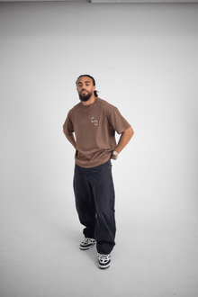 CD logo T shirt - Washed Mocha