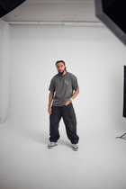 CD logo T shirt - Washed Charcoal