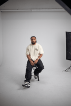 CD Logo T shirt - Ecru