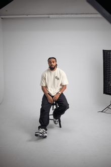 CD Logo T shirt - Ecru