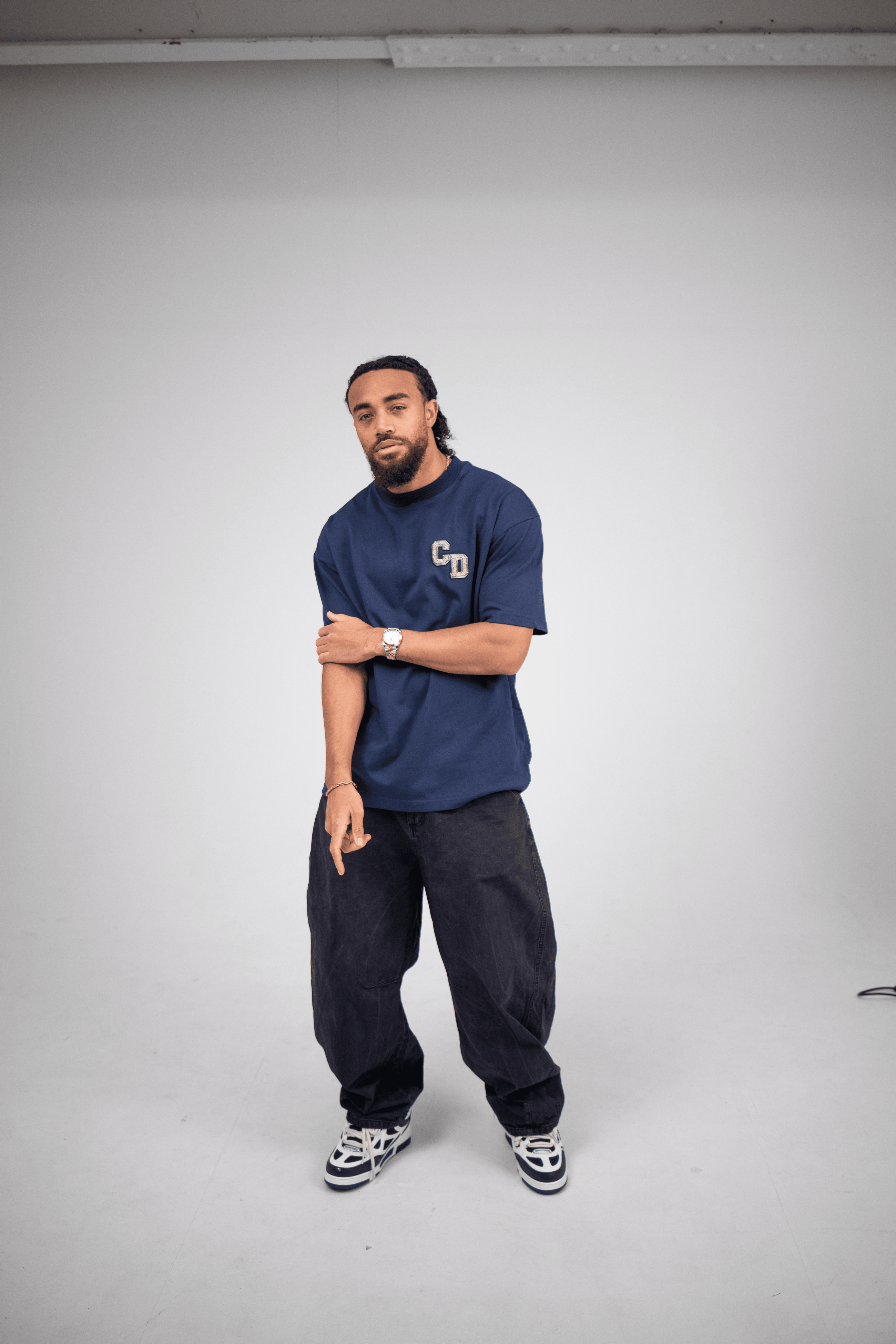 CD Logo T shirt - Navy