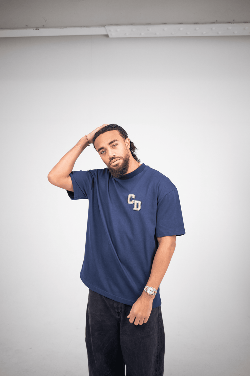 CD Logo T shirt - Navy