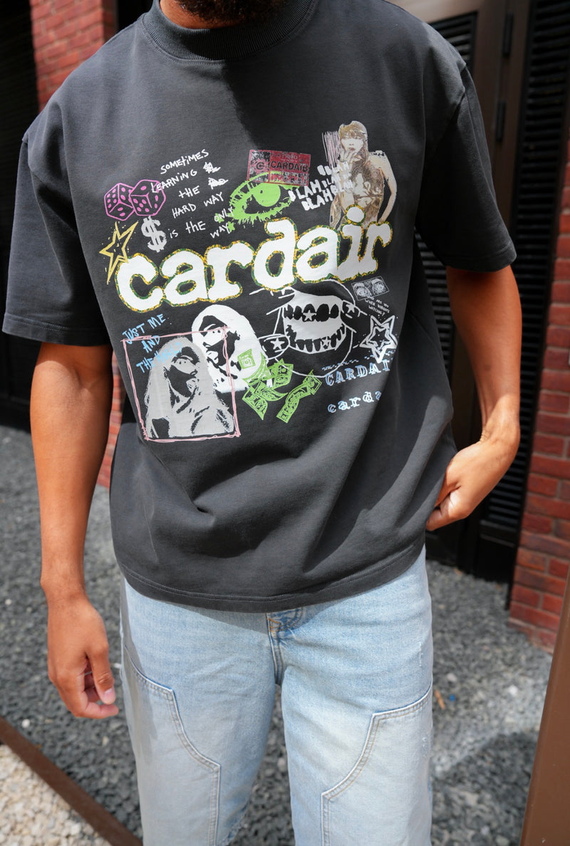 Y2K T Shirt - Faded Black