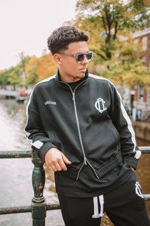 Club Emblem Track Top - Black