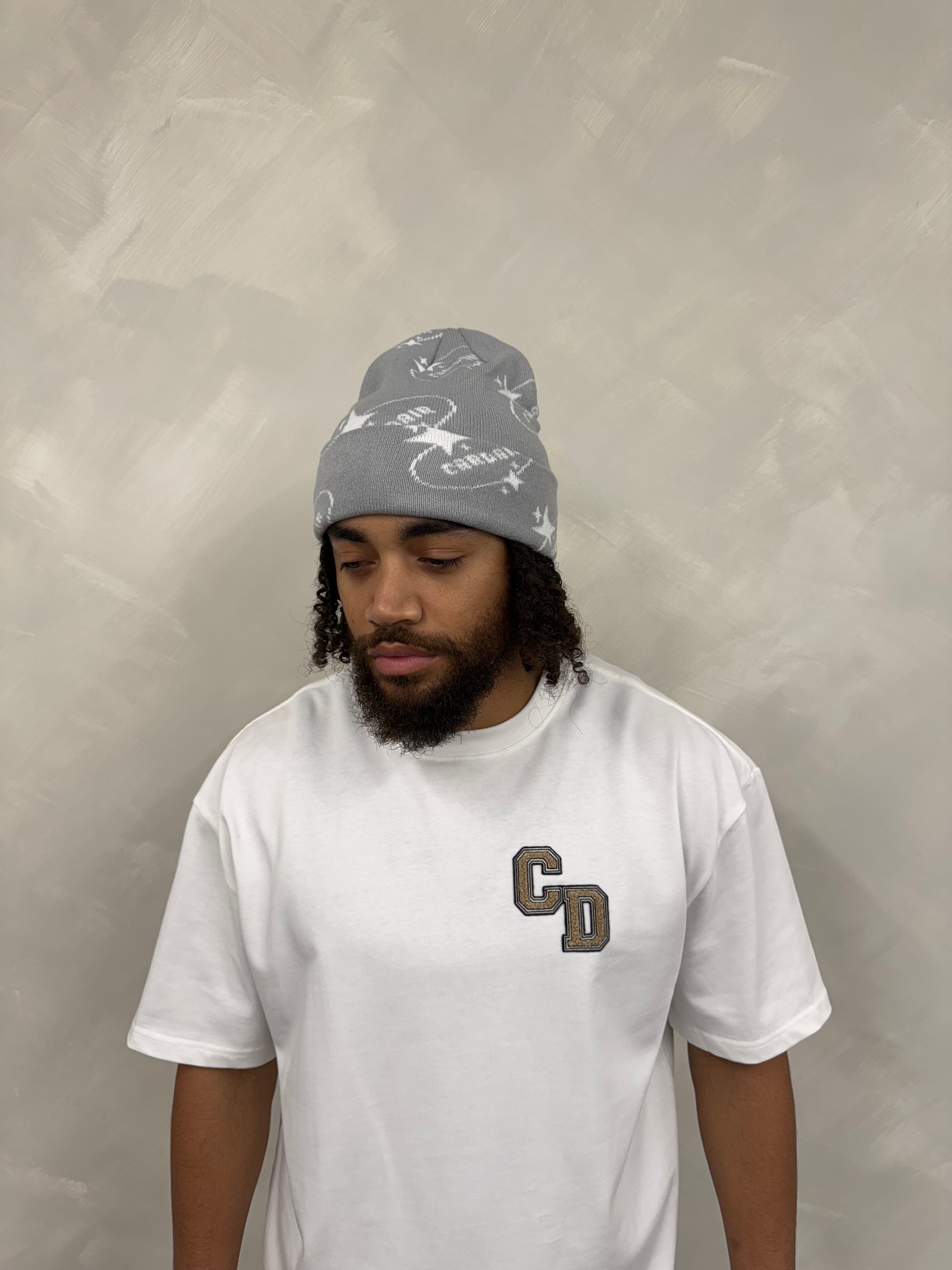 Star Logo Beanie - Grey