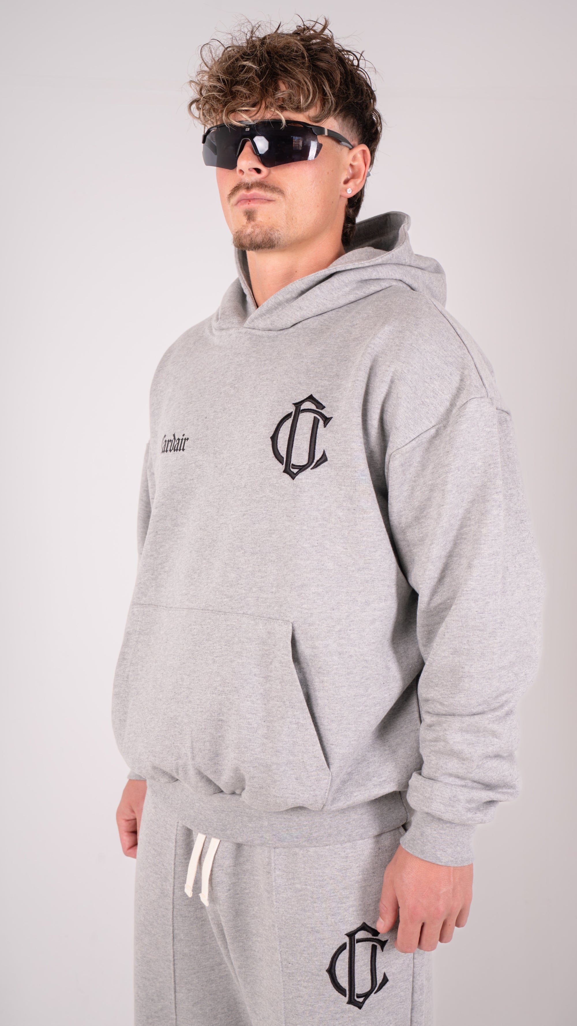 CD Emblem Hoodie - Grey