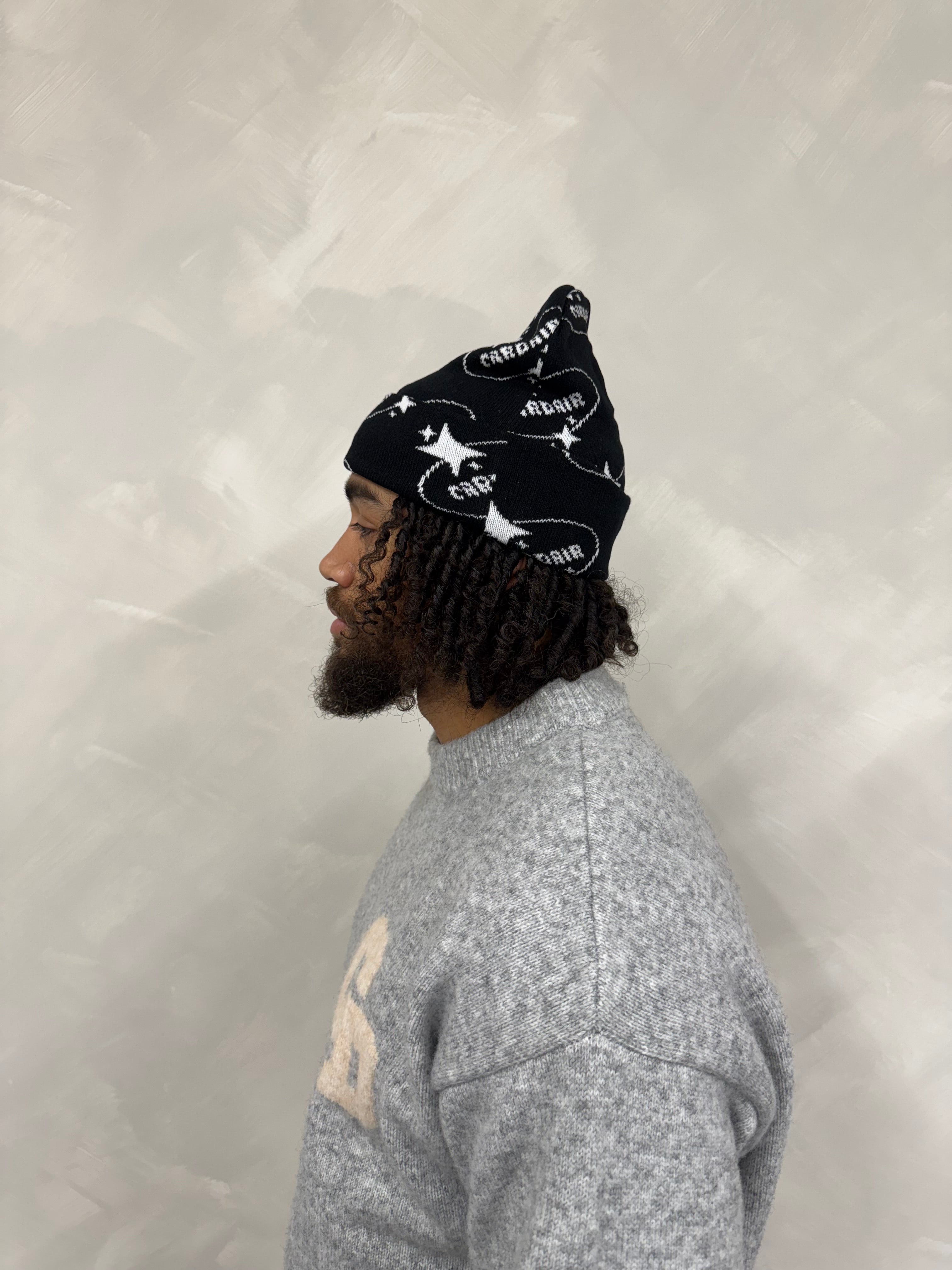 Star Logo Beanie - Black