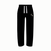 CD Logo Embroidered Sweatpants - Black