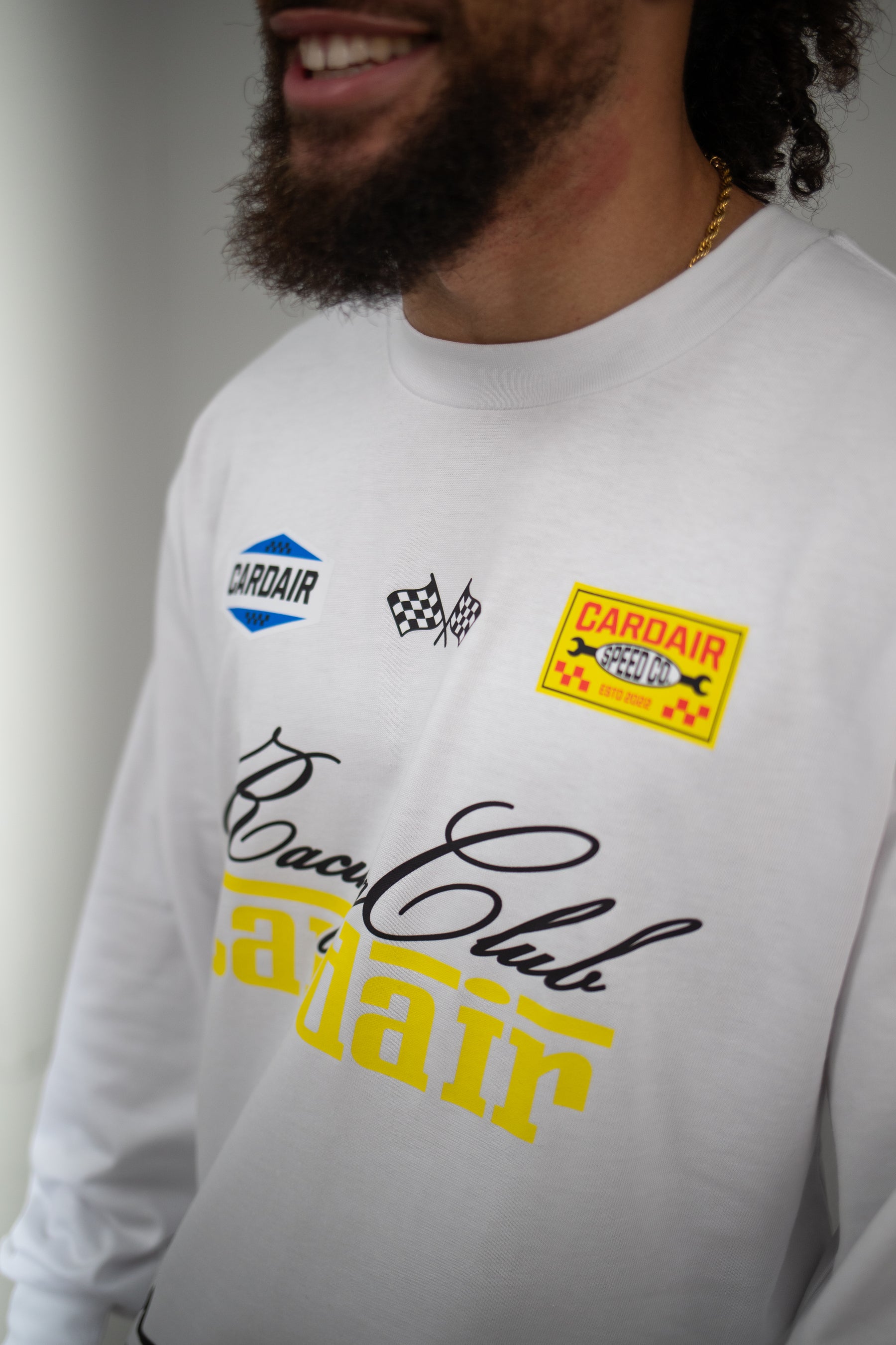 Racing Club Long Sleeve - White