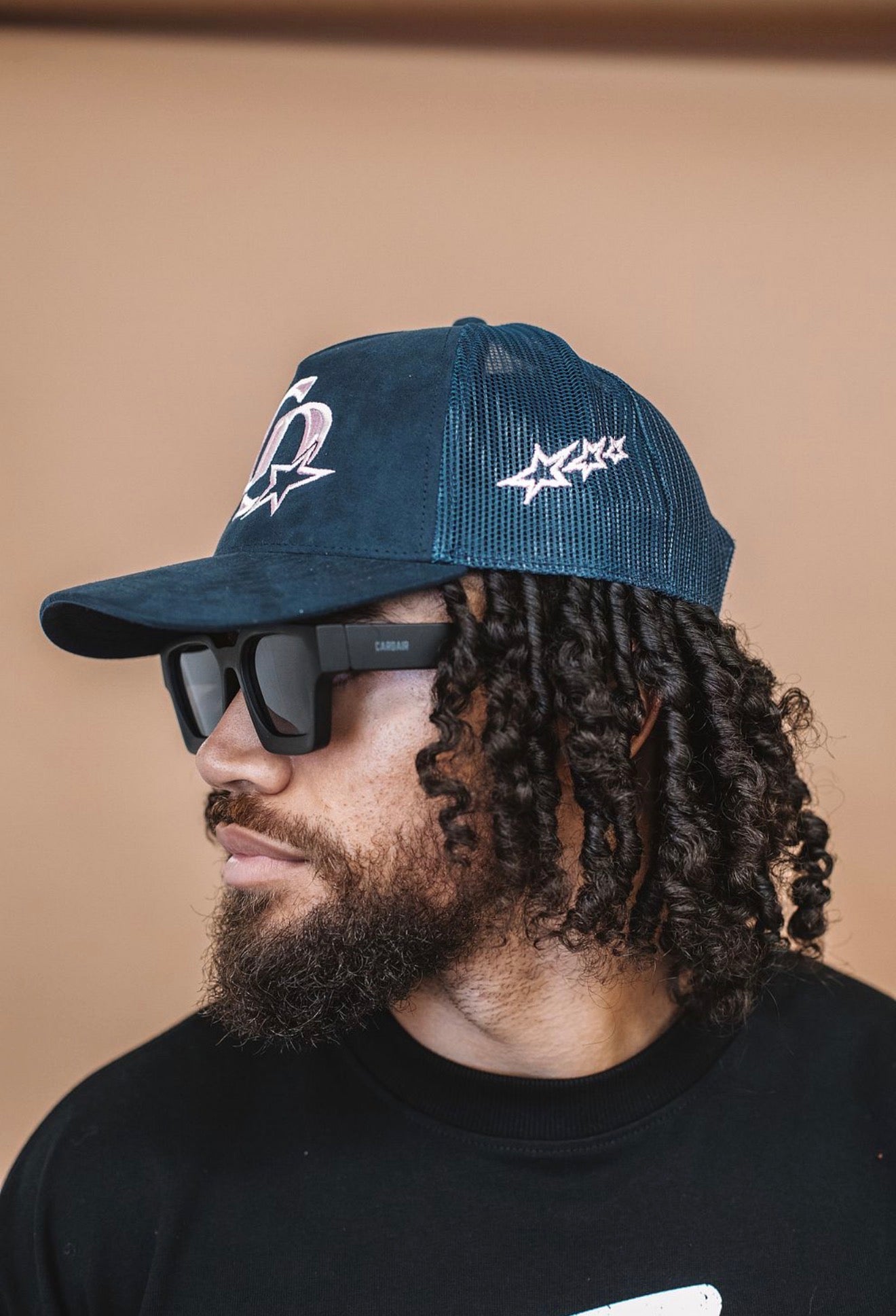 CD Star Suede Trucker - Navy/Pink