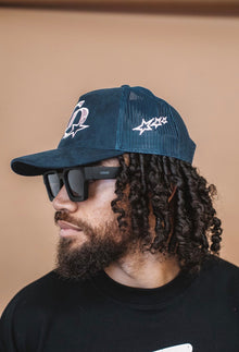 CD Star Suede Trucker - Navy/Pink