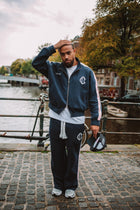 Club Emblem Track Top - Navy