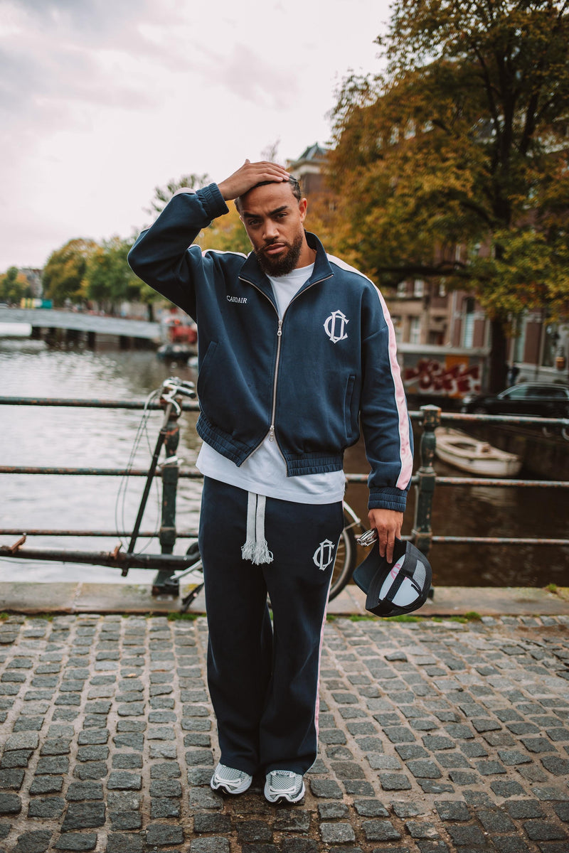 Club Emblem Track Top - Navy