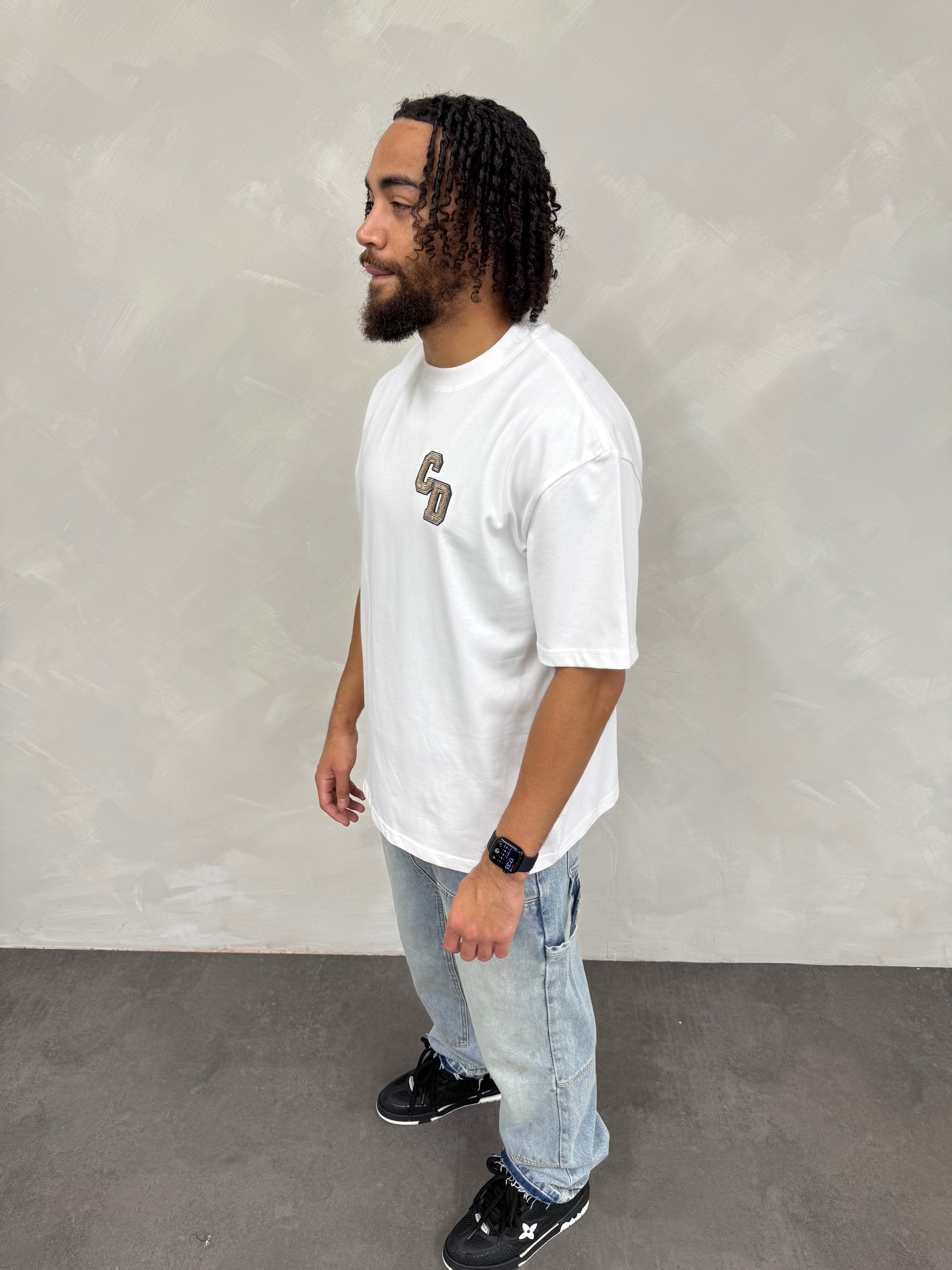 CD Logo T shirt - White