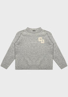 CD Logo Knit Sweater - Grey